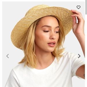 NWT!! RVCA Penny Straw Hat!!